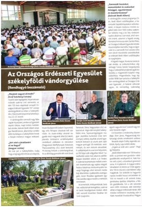 A nimród vadászmagazin 2016. augusztusi számának cikke az OEE erdélyi vándorgyűléséről