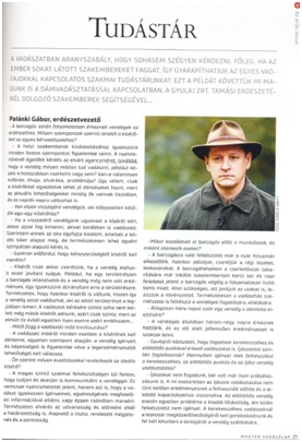 A Vadászlap 2016. októberi számának cikke