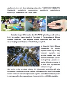 Kalandozó magyarok Lengyel-Annafürdőn