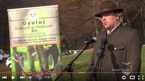 Gőbölös Péter, vezérigazgató beszéde