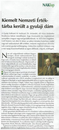 A NAKlap 2015. októberi számának interjúja