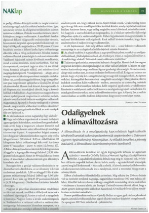 A NAKlap 2015. októberi számában megjelent interjú 2. része